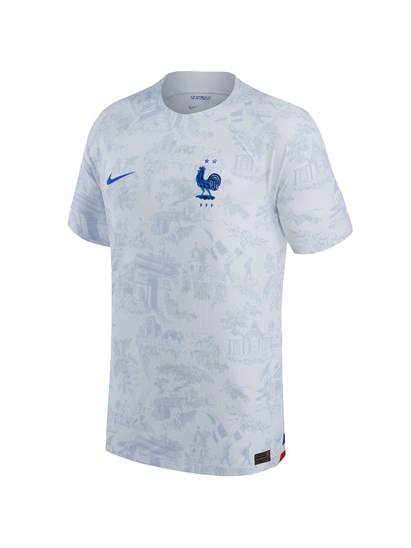 France away jersey soccer uniform men's second football kit sports top shirt 2022 world cup
